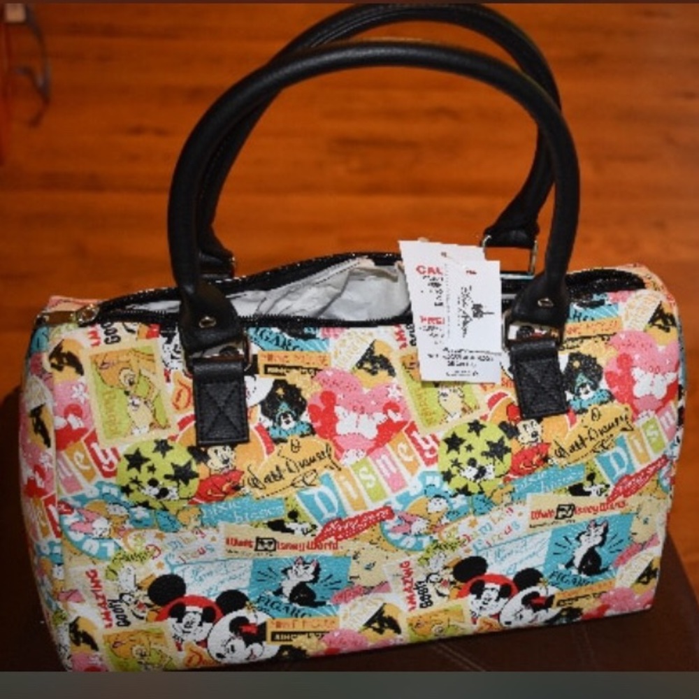 Disney Mickey & Friends Classic Collage Purse